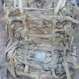 USMC Rucksack U.S. Military Surplus Large Camo Backpack Used   *AS IS *